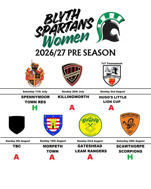 Spartans Lock In 2026/27 Pre-Season Fixtures