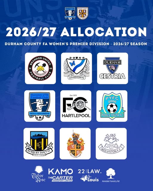 Sorry DCFA Women’s Premier Division. You’ve inherited Dunston UTS