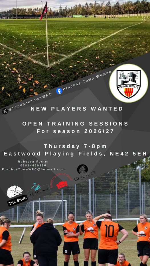 New Season, New Squad: Join Prudhoe Town Women