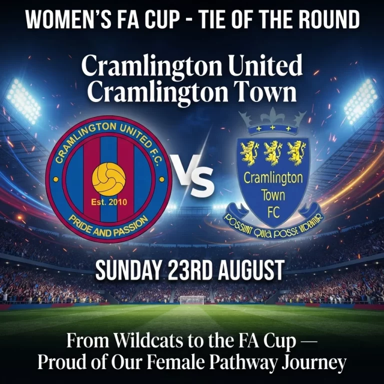 The Blockbuster Cup Derby: Cramlington United vs. Cramlington Town