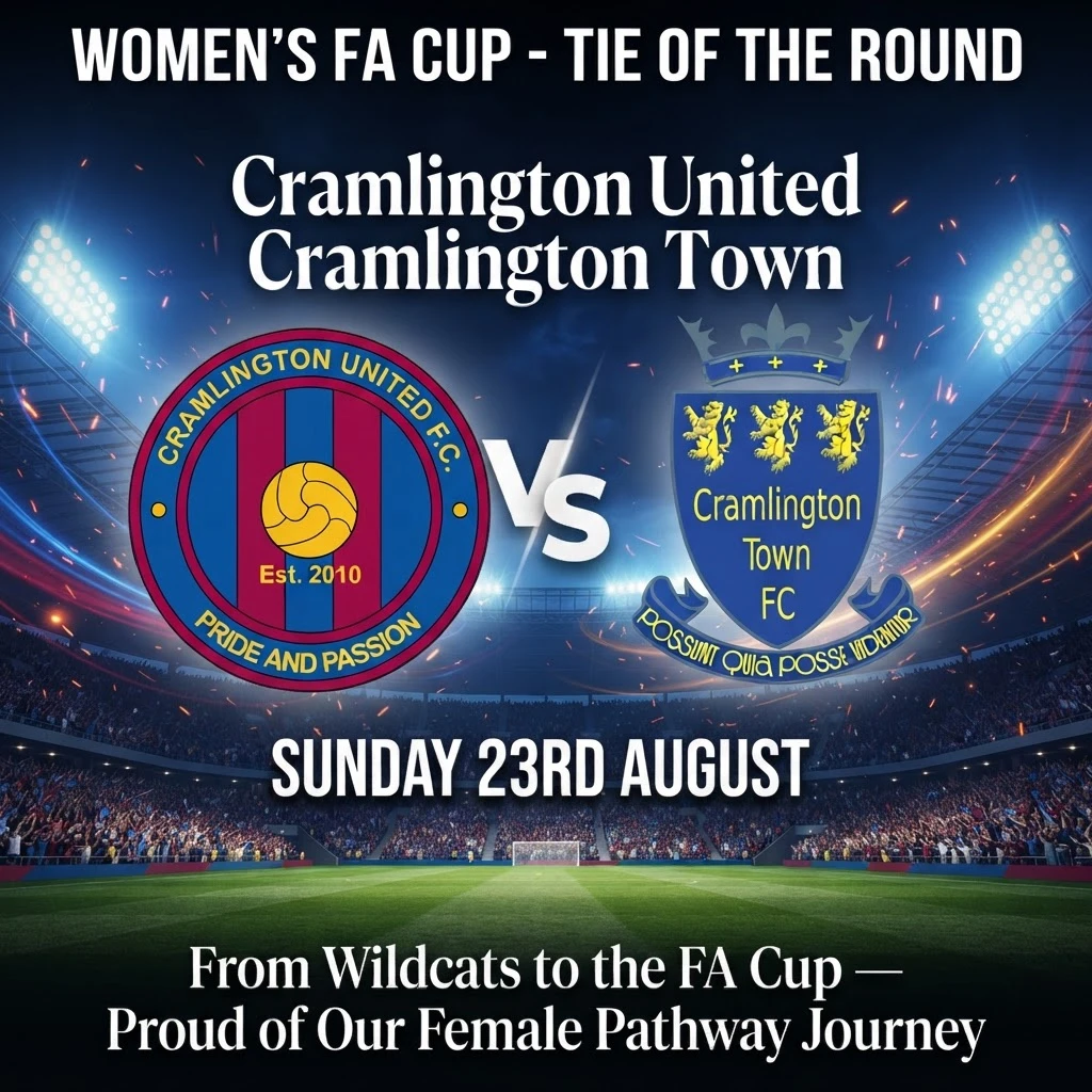 The Blockbuster Cup Derby: Cramlington United vs. Cramlington Town