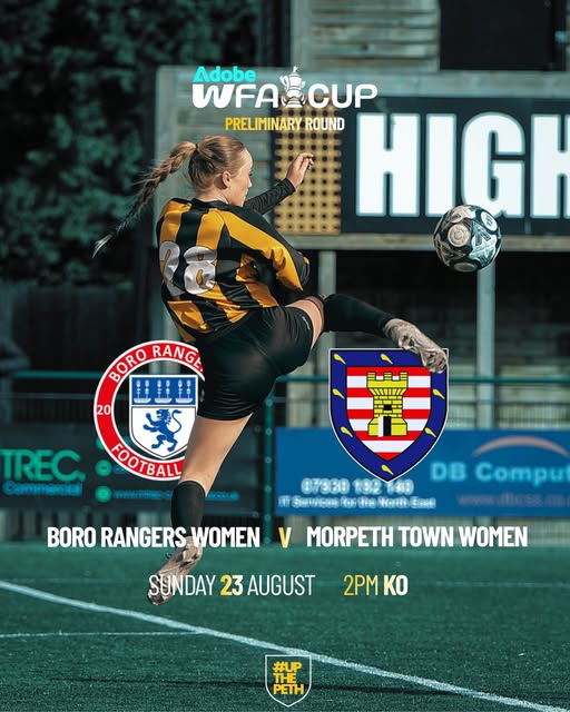 Historic First: Morpeth Town Women Enter the Adobe Women’s FA Cup!
