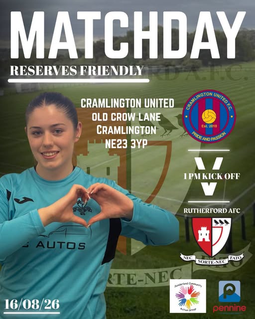 Cramlington United vs Rutherford Res