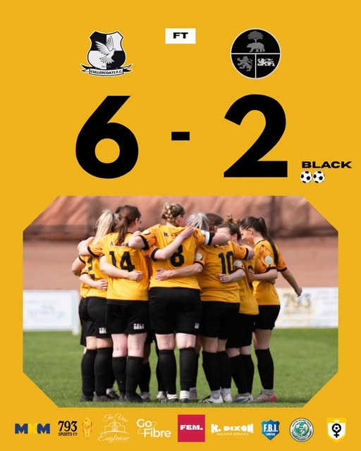 Cullercoats 6 Berwick Rangers 2