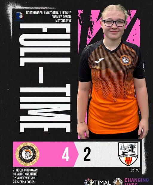 Heddon United 5 Prudhoe Town 2
