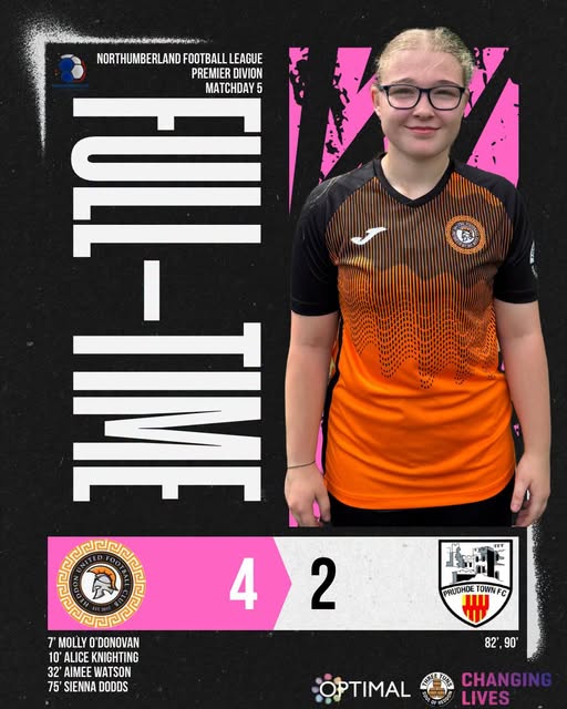 Heddon United 5 Prudhoe Town 2